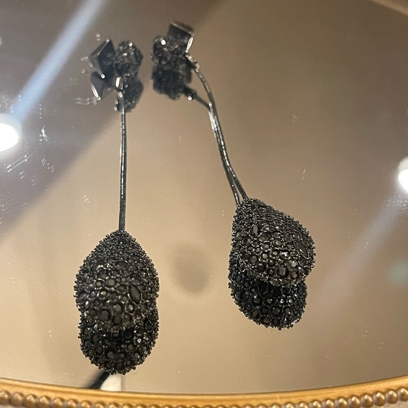 Gorgeous drop tear Alexis Bittar earrings gently worn - Picture 4 of 5